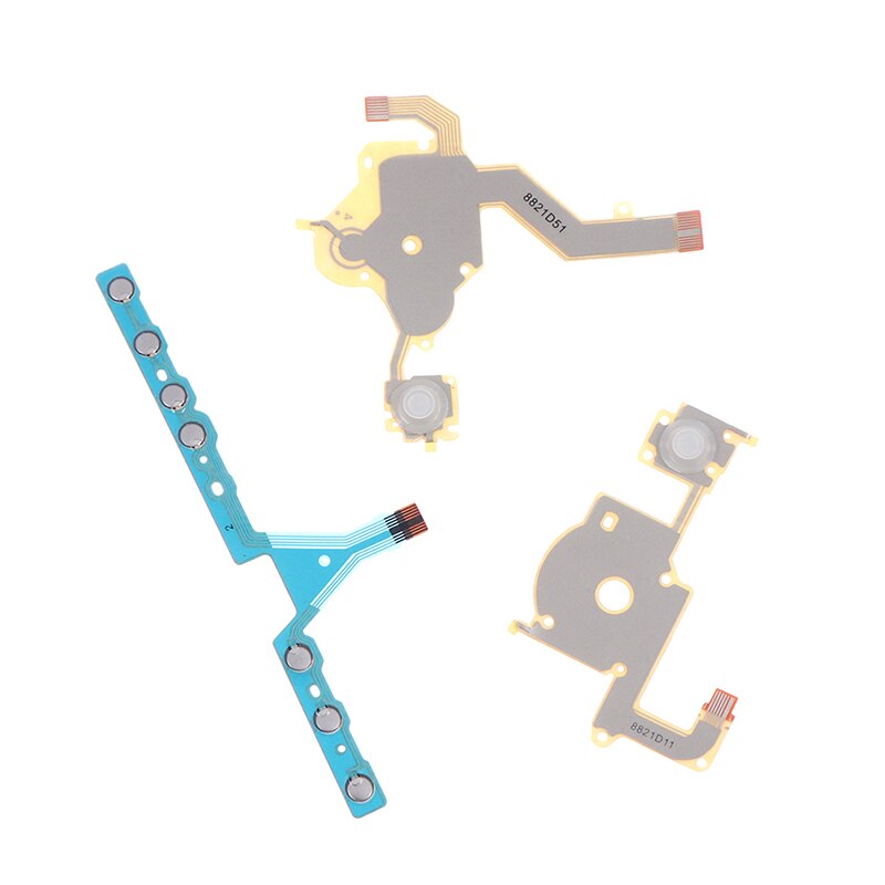 For PSP 3000 Left Right Buttons Function Start Volume PCB Keypad Flex Cable