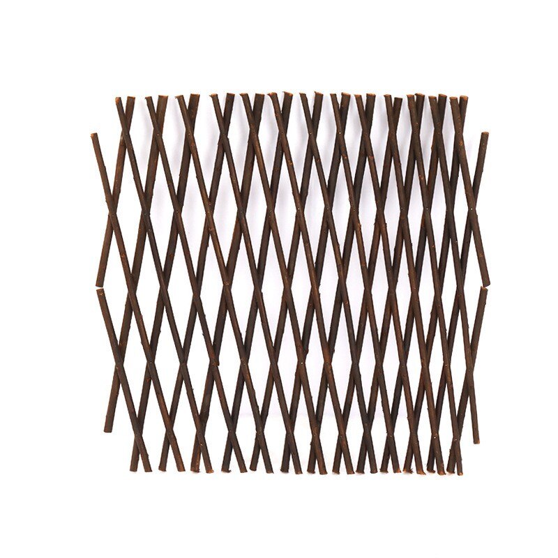 Expanding Fence Retractable FenceBack yard Home Decor Greenery Walls Artificial Garden Plant Fence UV Protected Yard Decor: E