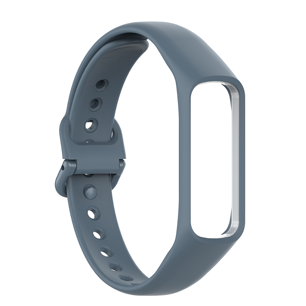 Cinturino di Vigilanza del Silicone Della Fascia di Polso per Samsung Galaxy Fit-e R375 Smart Watch Band Per La Misura E Inseguitore di Fitness wristband Accessori: Gray