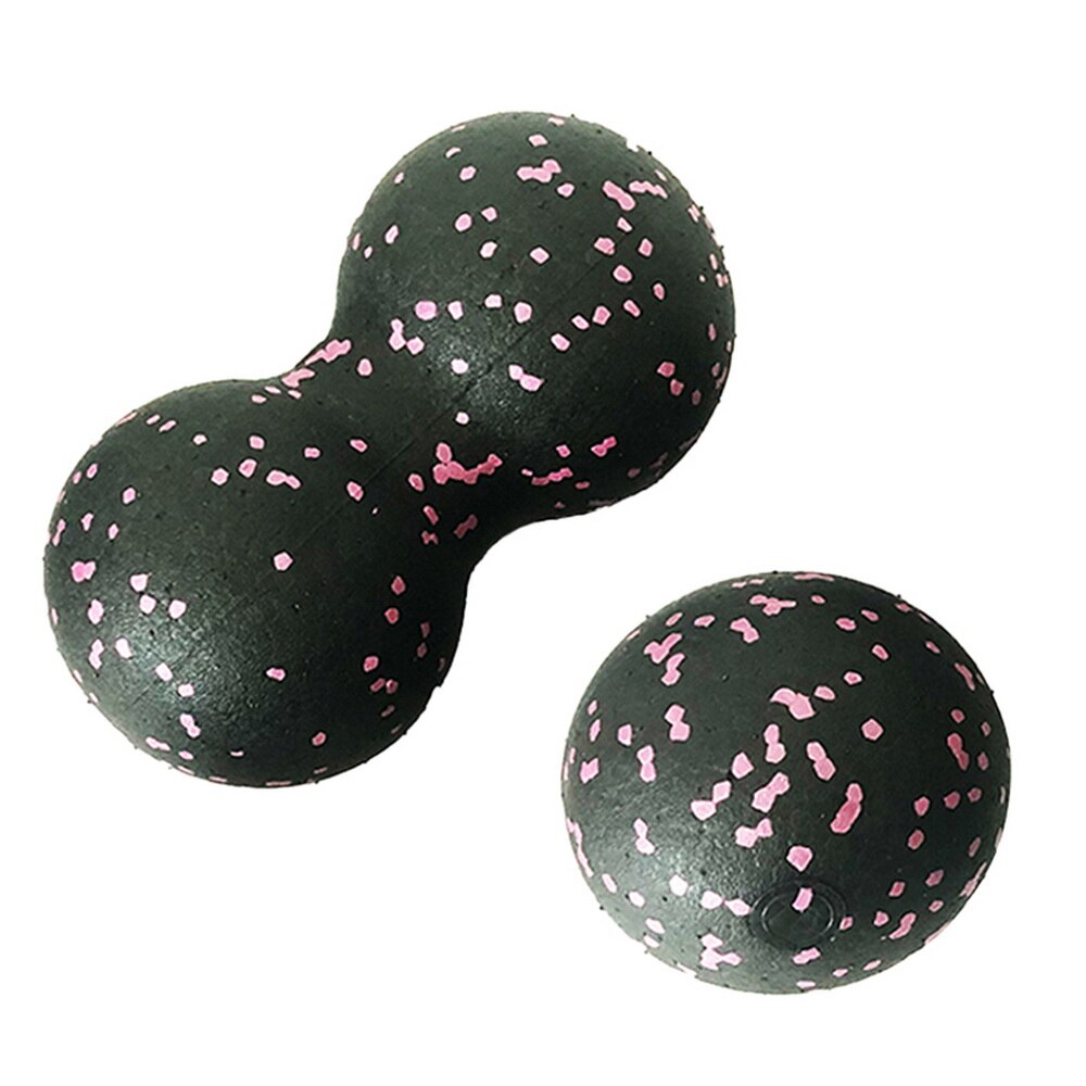 Pelota de miofascia EPP Lacrosse, Bola de masaje de cacahuete de alta densidad, ligera, Fitness, ejercicio, Fascia, alivia el dolor, Yoga: Oro