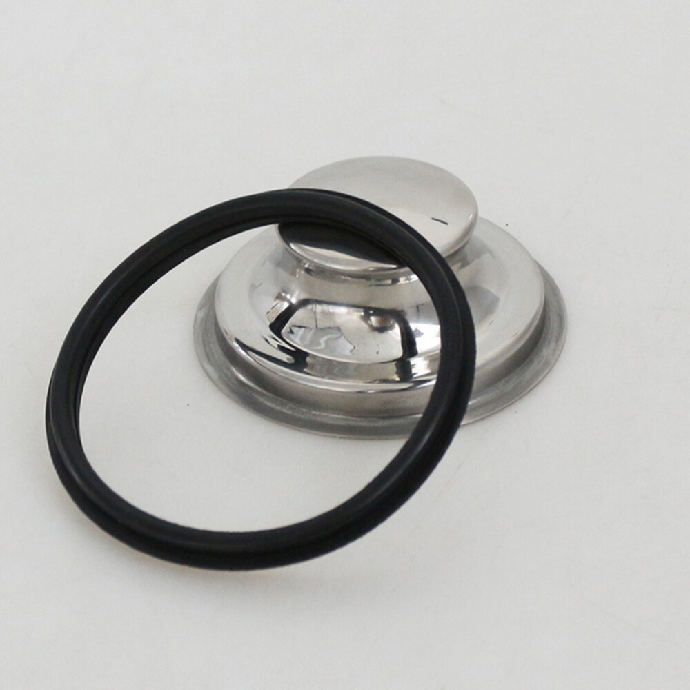 1pc afvalverwijderaarsplug premium roestvrijstalen keukengootsteenplug waterafdichtdeksel accessoires