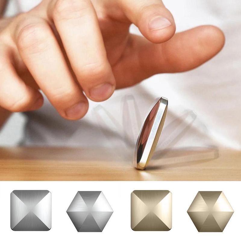 Desktop Stress Relief Gyroscop Metal Gyro Toy Rotating Durable Desktop Decompression Ball Flip Gyroscope Decoration For Adult