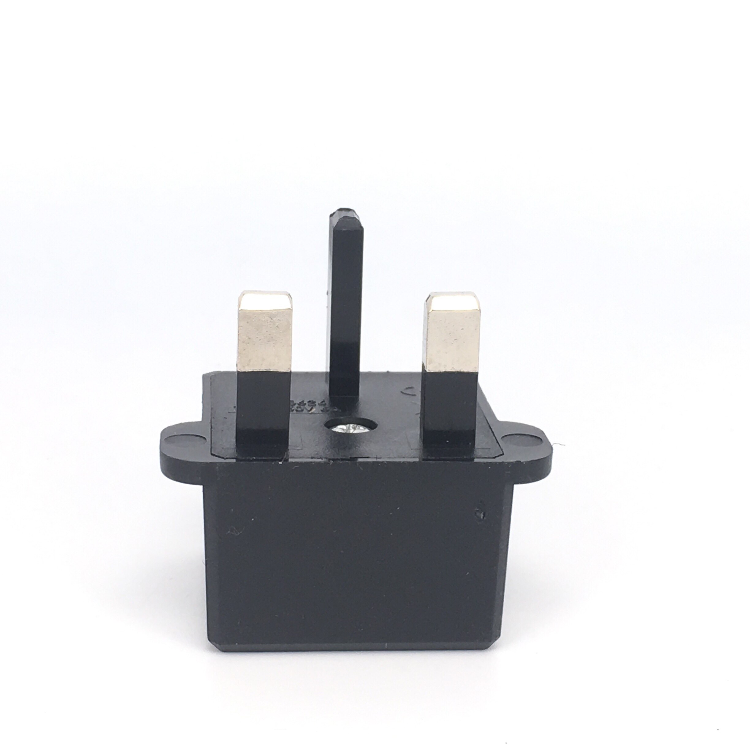 US/EU 2 Pins To UK 3 Pins Converter Travel Power Plug, Singapore Malaysia Tourism Plug Household Adaptor