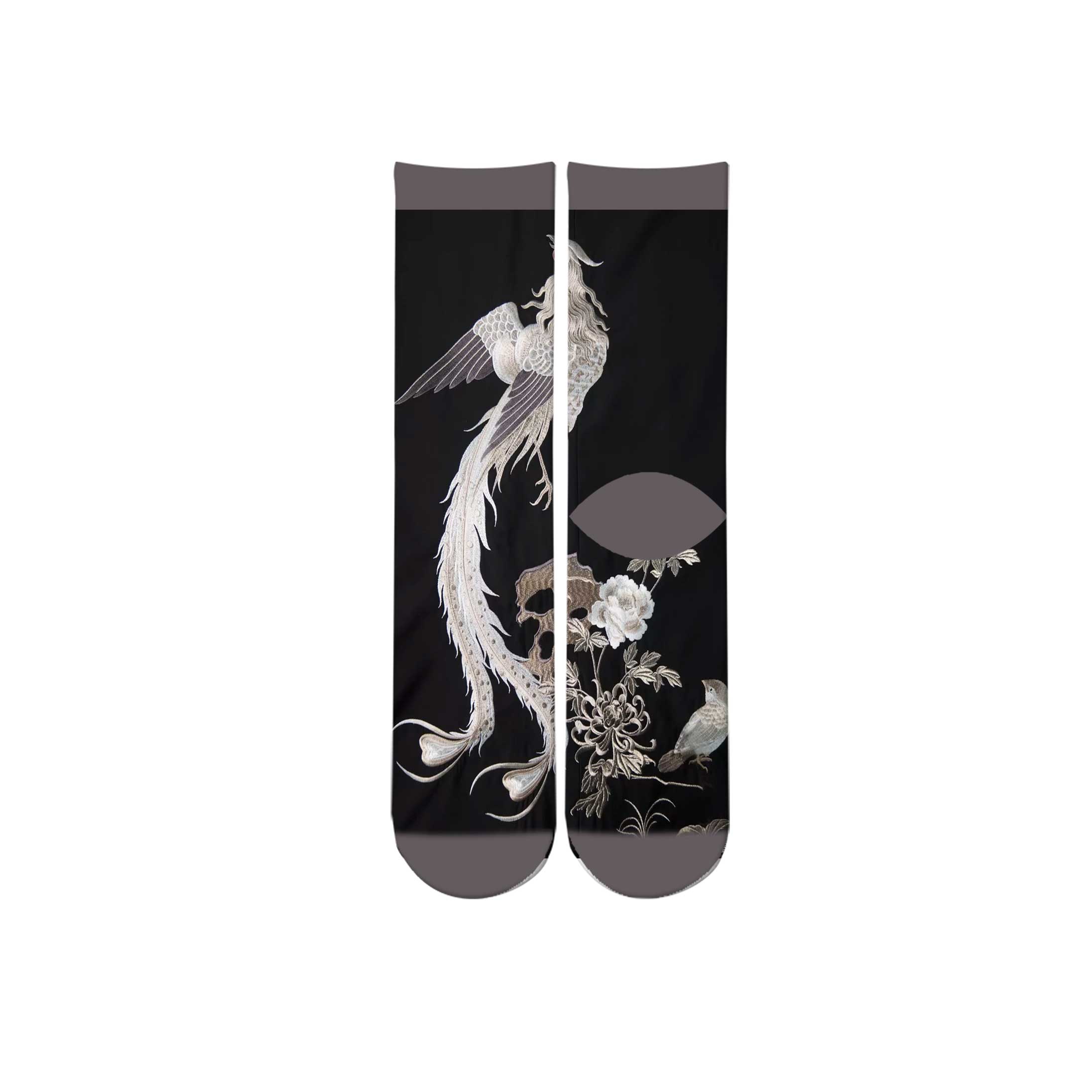 Calcetines largos con estampado en 3D de dragón chino para hombre, calcetín de tubo con estampado de grafiti, pintura, ukiyo-e, japonés: 2
