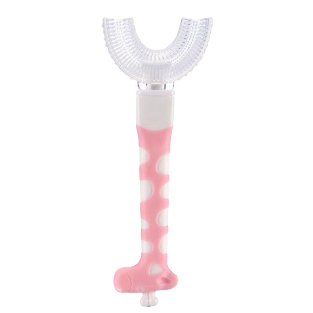 360 ° Reiniging 2-8 Jaar Oude Peuter Kinderen Tanden Reinigen Borstels U-Vorm Tandenborstels Oral Care Kids tandenborstels: 5CM-P2