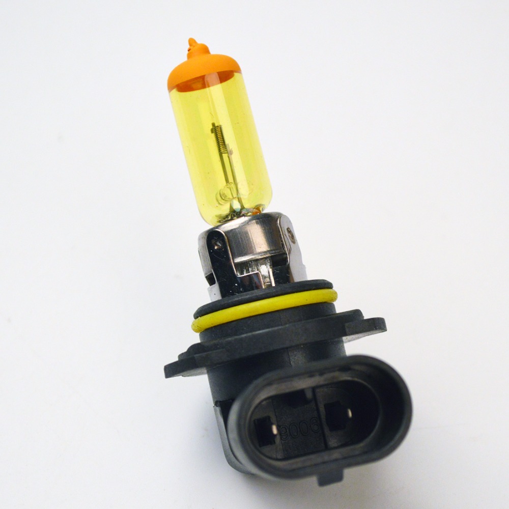 Hippcron 1 stück HB4 9006 Gelb Halogenlampe 3000 karat 12 v 55 watt P22d Auto Scheinwerfer Quarz Glas Auto lampe
