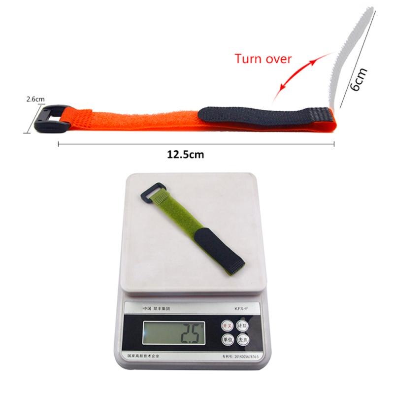 Angelrute Riemen Anti-krawatte Angelrute Bindung Gebunden Nylon Taste Band Outdoor Angeln Getriebe Zubehör Angeln Werkzeuge Sport
