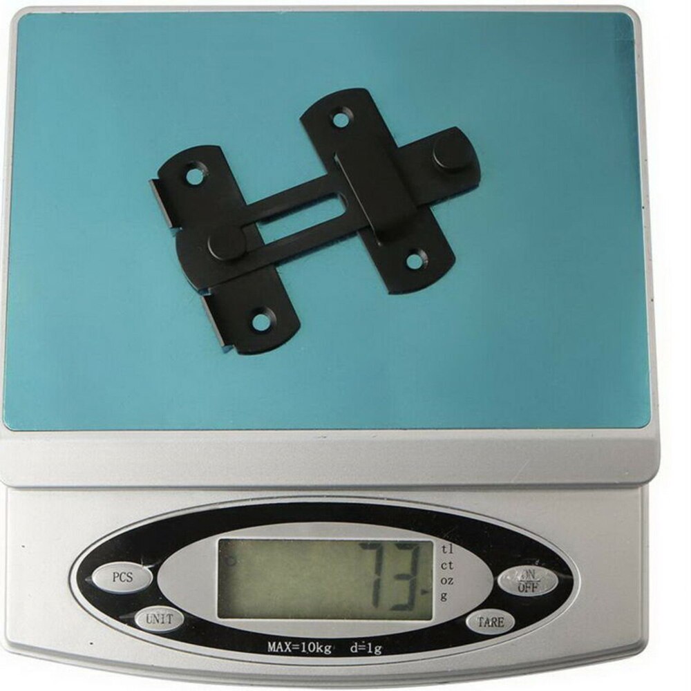 Matte Black Stainless Steel Gate Latches Flip Latch Safety Door Bolt Latch Lock Latch Home Security Sliding Locks Window Wooden