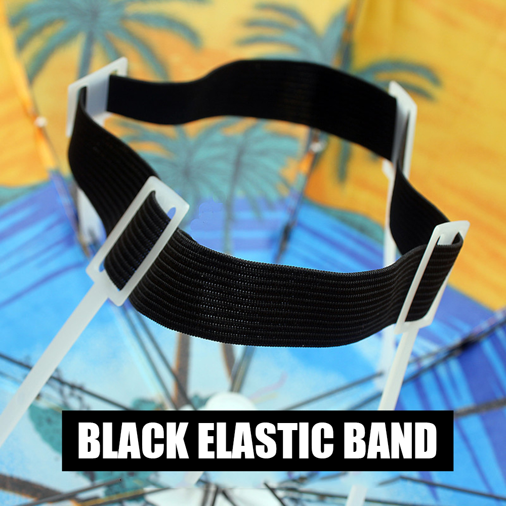 Foldable Outdoor Umbrella Hat 55cm Fishing Hiking Golf Headwear Sun Umbrella Cap Hands Free Protable Fishing Cap For Women Men