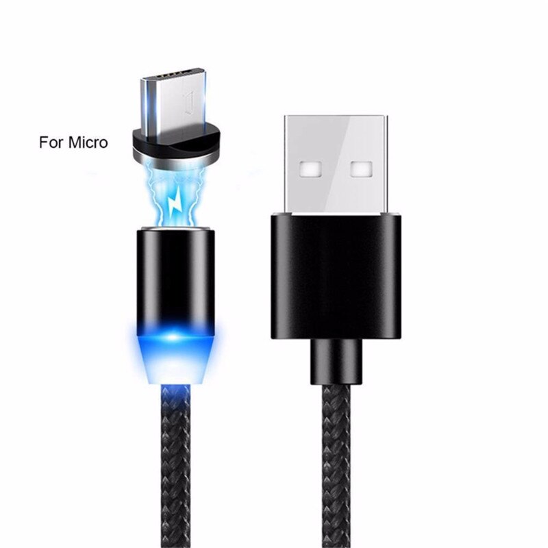 3 in 1 Magnetische Mikro USB/Typ-C/IOS Schnelle Ladung Ladegerät Daten synchronisieren Kabel Für iphone8 Für Iphone X Für HUAWEI Für SAMSUNG: Pro Mikro USB