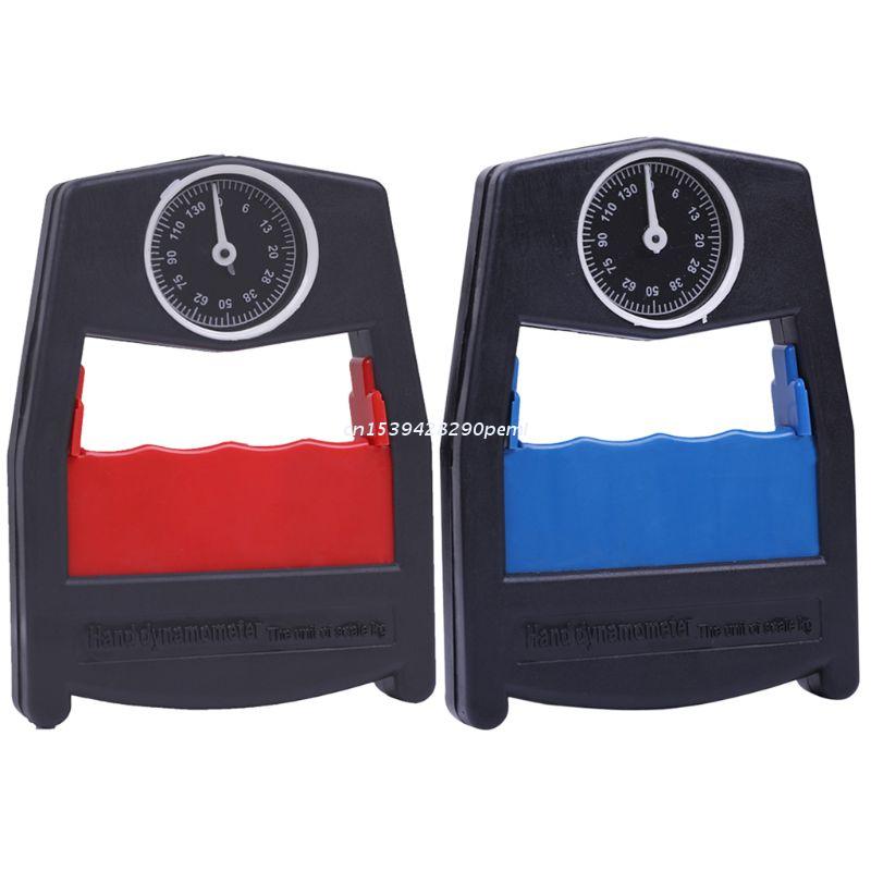 Hand Dynamometer Grip Power Strength Meter Force Measurement Tool 130kg/287lbs Capacity Force Gauge Ergonomic