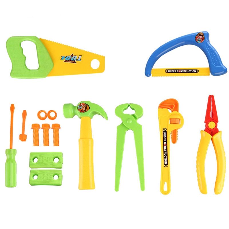 Baby mädchen jungen spielzeug haus housetoys, reparatur 15 stück Puzzle Simulation Werkzeug ingenieur Simulation wartung werkzeuge spielzeug