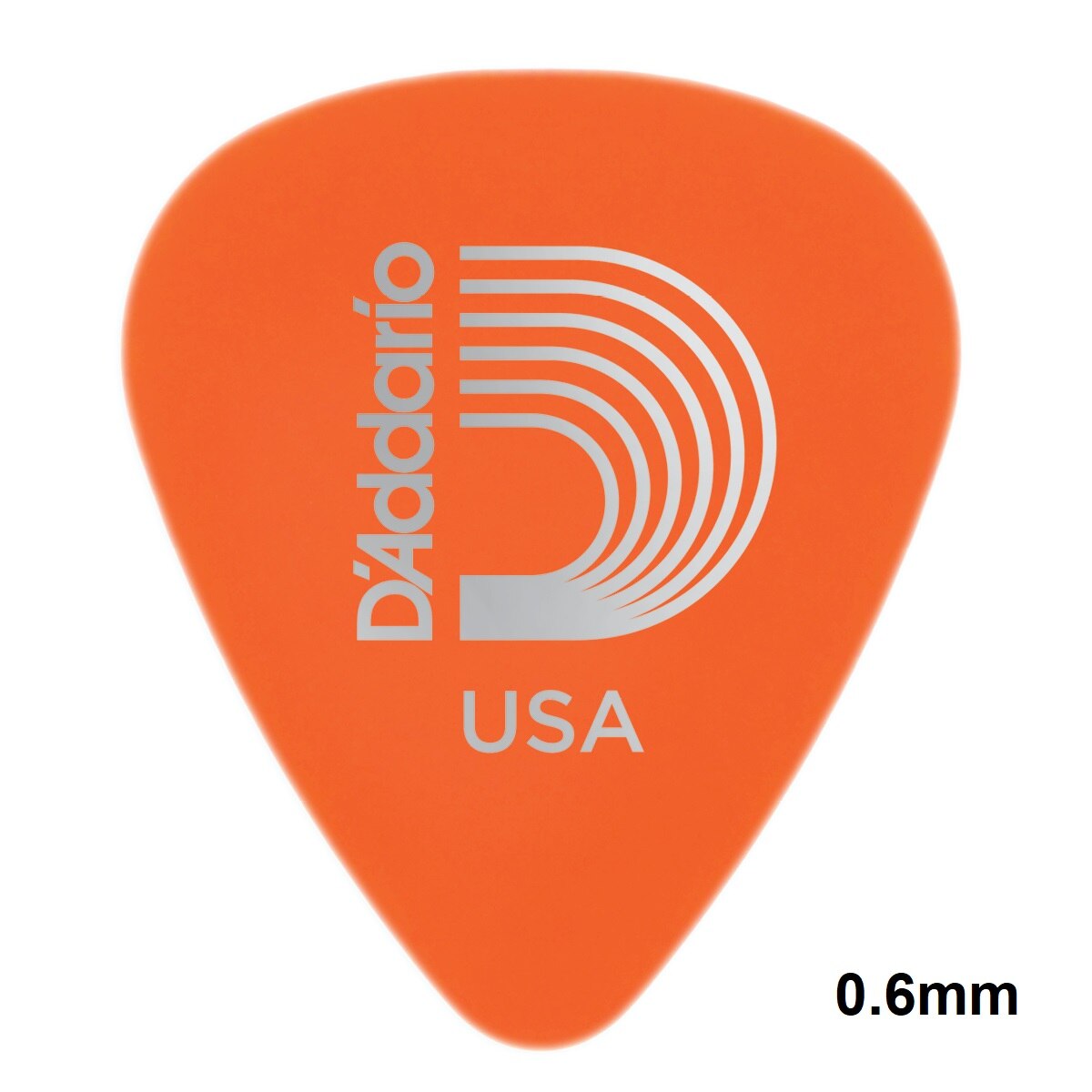 D'Addario Planet Waves Duralin Standard Guitar Picks, Sell by 1 Piece: Light 0.60mm