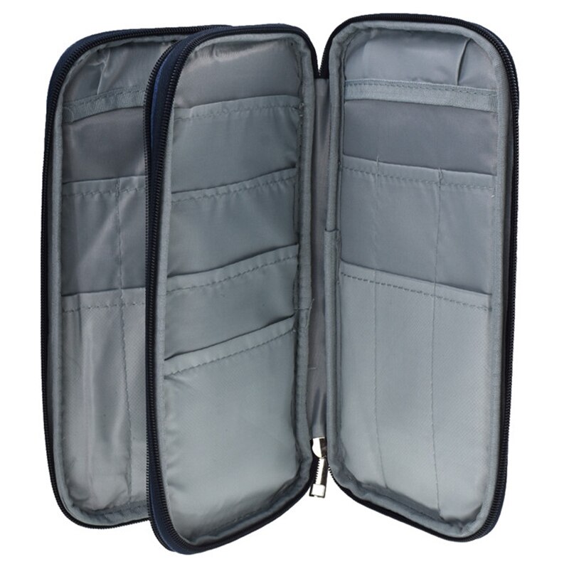 Empty Pouch Storage Bag For Crochet Hook And Knitting Needles Scissors Ruler Big Capacity Organizer Storage Bag For Sewing Tools: Default Title