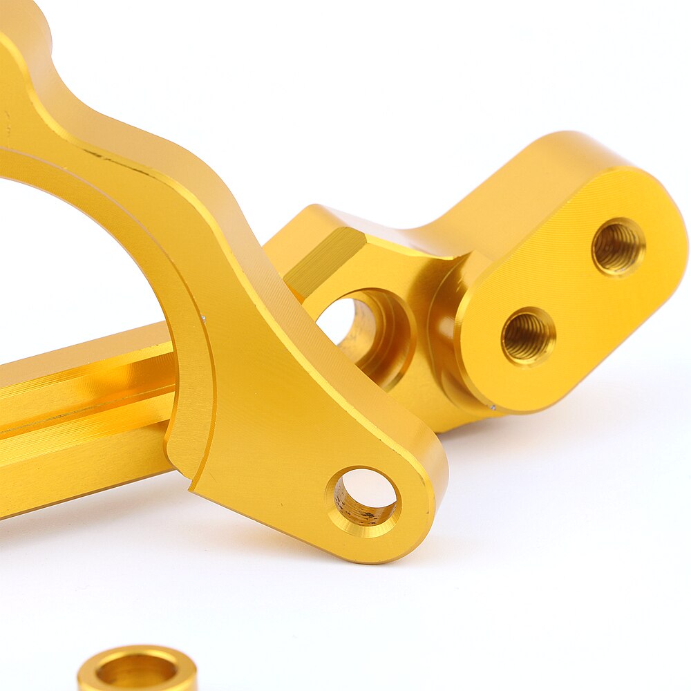 Soporte de amortiguador de pedal de aleación de titanio para motocicleta Kawasaki Z900, mango de amortiguación de dirección para motocicleta, codificación dura orientada