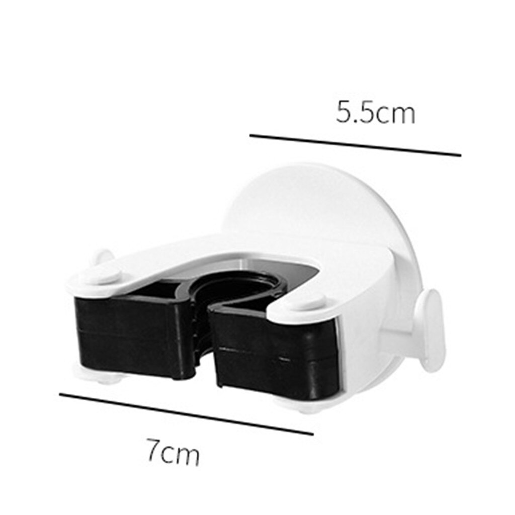 Wall Mounted Mop Organizer Holder Brush Hanger Storage Rack Kitchen Tool Wall Mounted Brush Swab Handle Hanger Tool