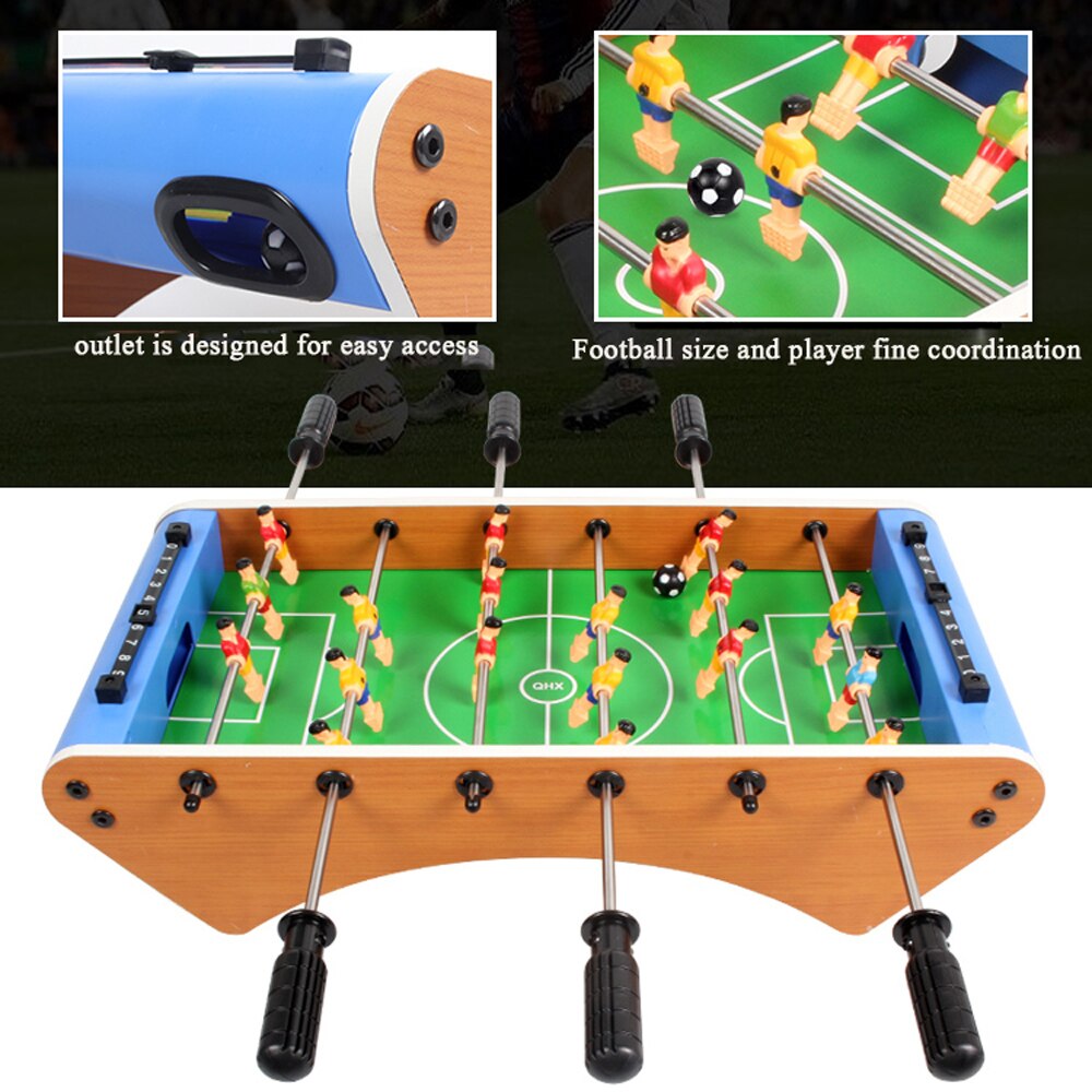 50x59cm Football Tabletop Arcade Game Kids Adults Table Soccer Mini Interactive Toy for Children Have Fun At Home Office