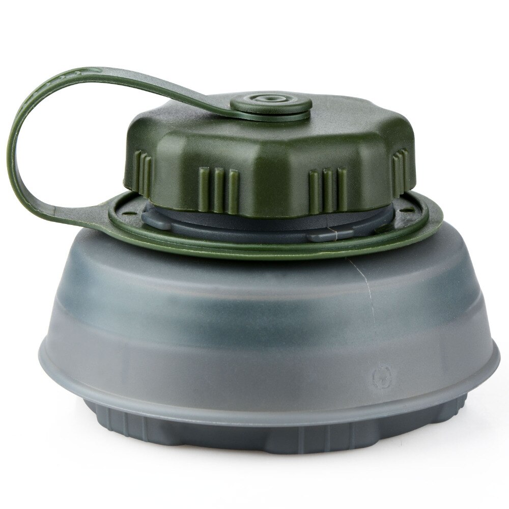 750ml Collapsible Water Bottle Reusable Foldable Folding Lightweight Compact Camping Backpacking Hiking Outdoor Climbing Bottles