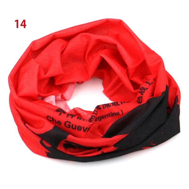 Mannen Vrouwen Kleurrijke Flexibiliteit Winddicht Fietsen Bandana Tulband Vissen Hoofdband Hoofddoek Gezicht Shield Outdoor Sport Accessoire: 14