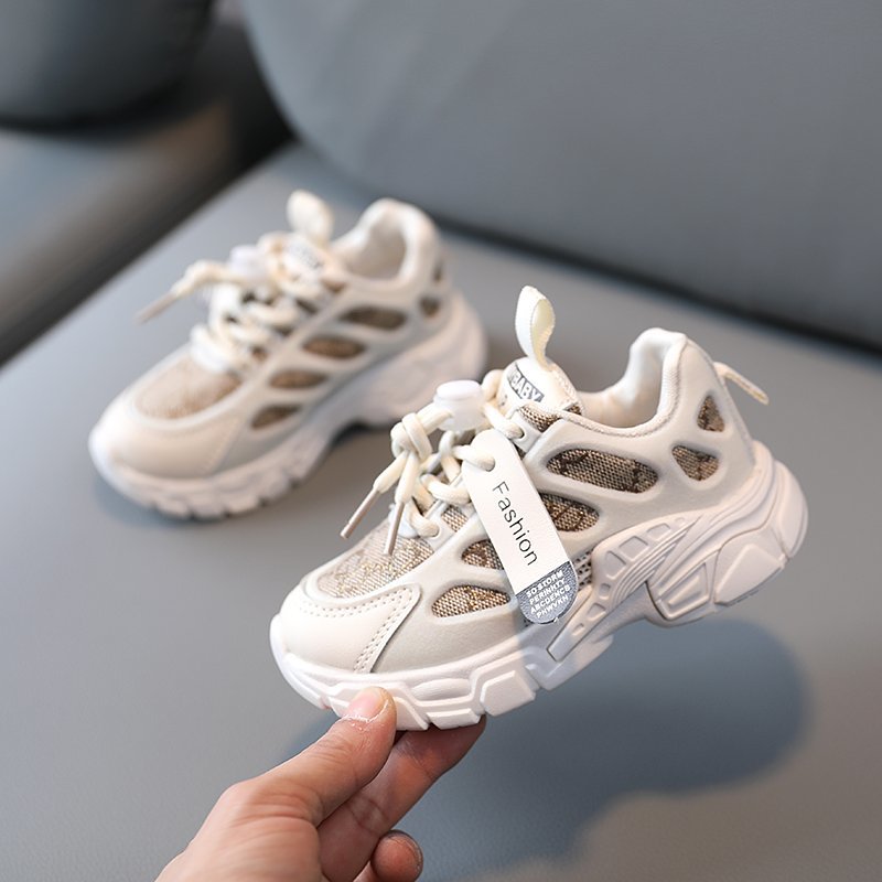 Kinder Schuhe Jungen Turnschuhe Sport Schuhe Kind Gummi Freizeit Trainer Lässige Kinder Turnschuhe Frühling Jungen Schuhe Für Kinder: Beige / 22