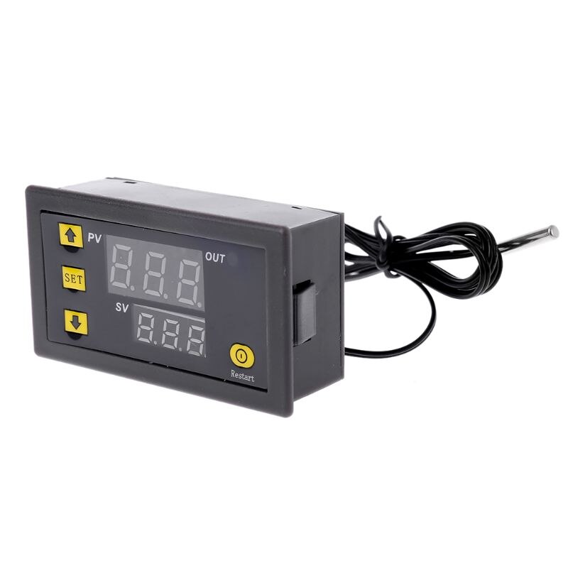 Contrôleur De Température Numérique W3230 AC 110V-220V 20A - Plage -50°C à 110°C, Sonde NTC 10K, Pour Frigo/serre