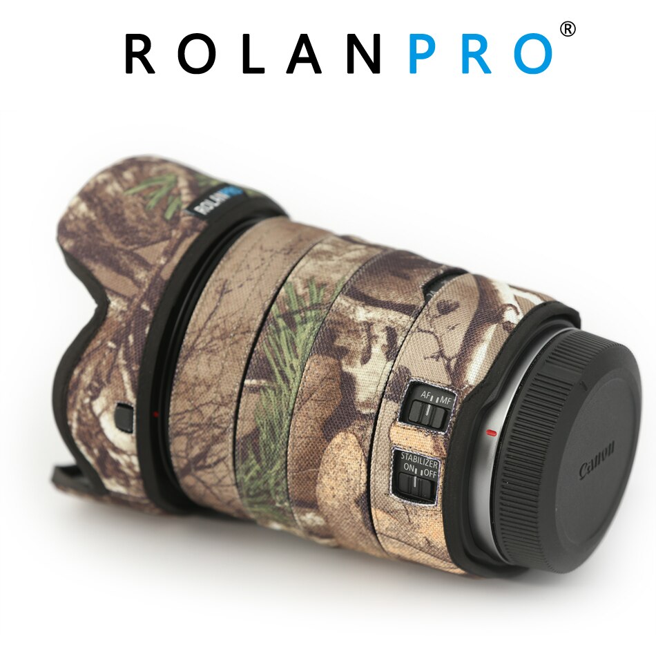 ROLANPRO Objektiv Tarnung Mantel für Kanon RF 24-105mm f4L IST USM Objektiv Schutzhülle Waffen Schutz fallen für Kanon SLR kamera