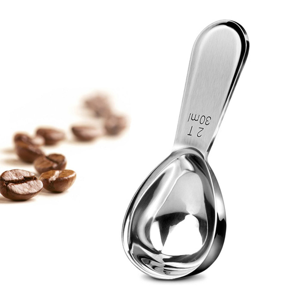 Melkepulver måleskje rustfritt stål kaffe sukker mel spiseskje måle tørre flytende ingredienser scoop 15ml