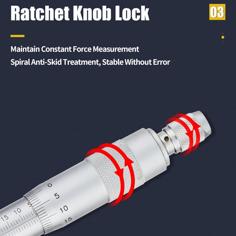 Indvendig mikrometer indvendig diameter måleværktøj skrue hårdmetal måler høj præcision metrisk indvendig diameter måler måleværktøj