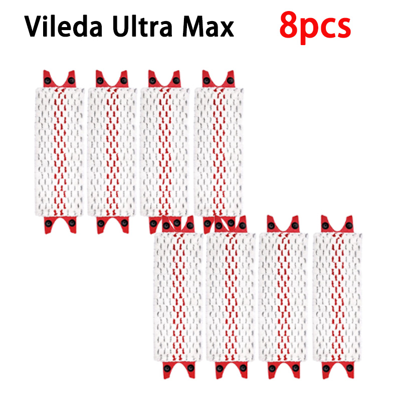 Microfiber Vloer Dweil Pads Herbruikbare Platte Spin Dweil Vervanging Voor Vileda Ultramax Sneldrogende Machine Washabl