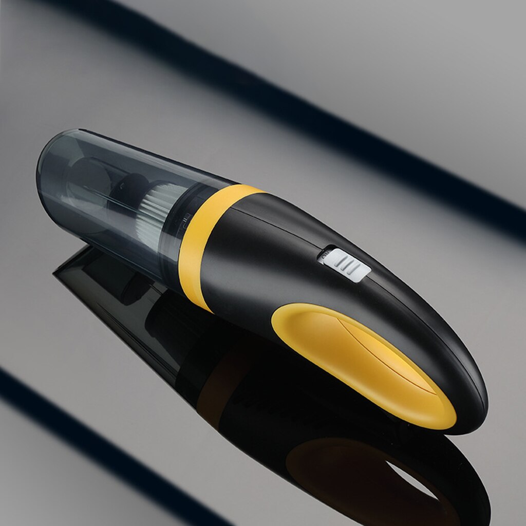 High Power 120W Cordless Vacuum Cleaner Car Truck Duster USB Charge Wet /Dry