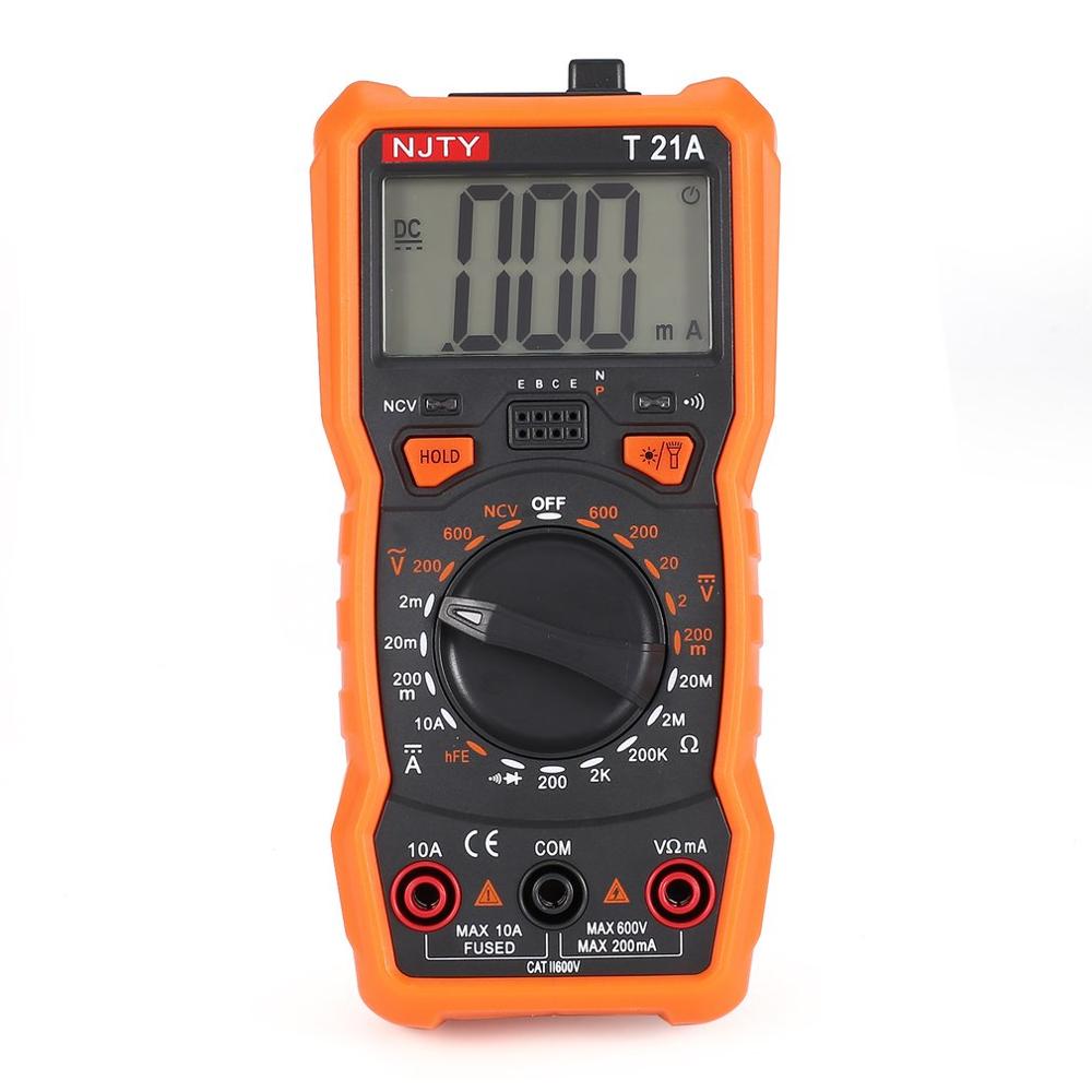 Multimetro Digital Multimeter Transistor Tester Mastech esr lcr Multimetr Meter rm multimetre Profesional 409 Analogico: T21A