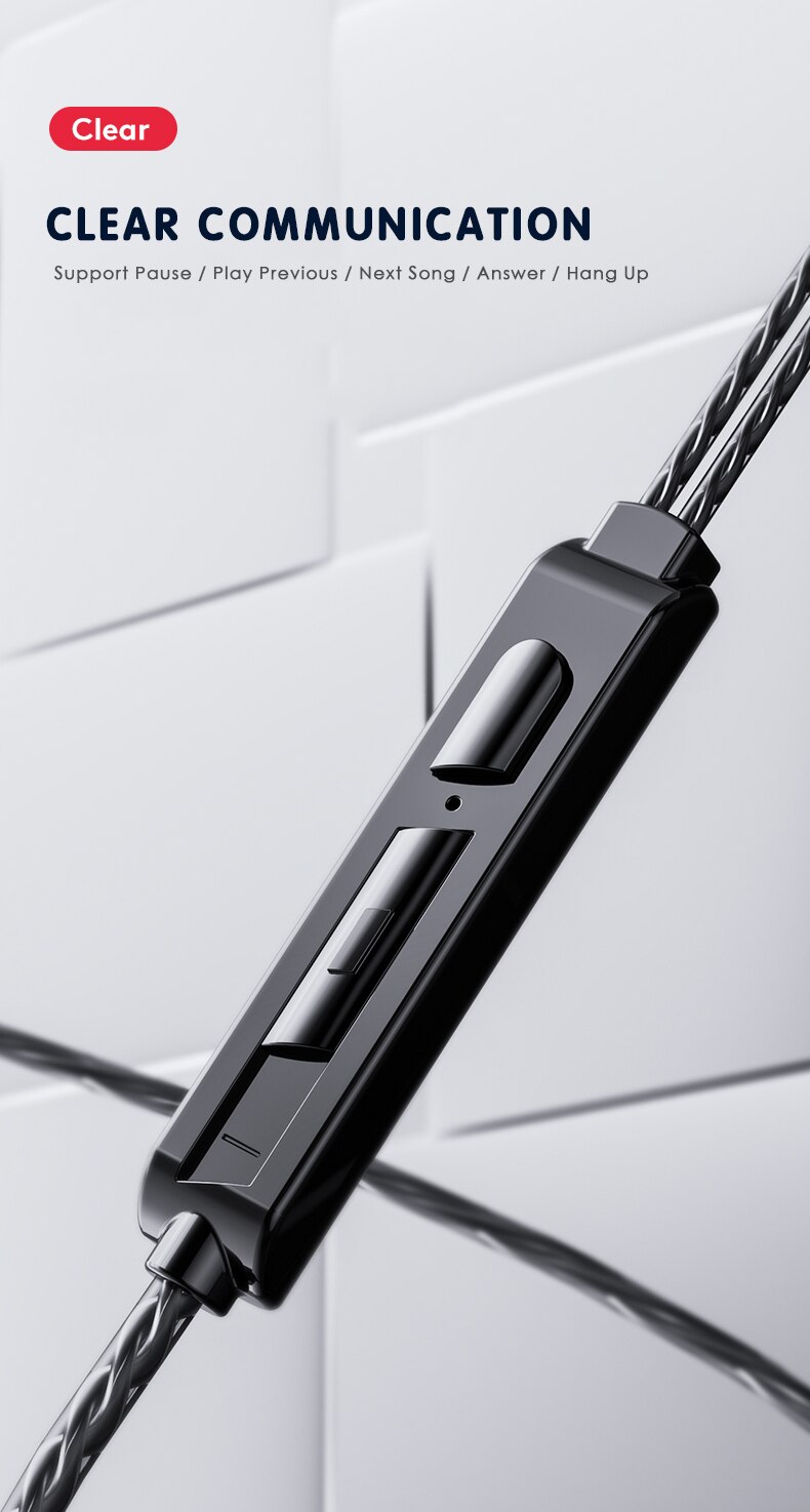 X2 in-ear sport HIFI universel câble de basse téléphone écouteurs de musique