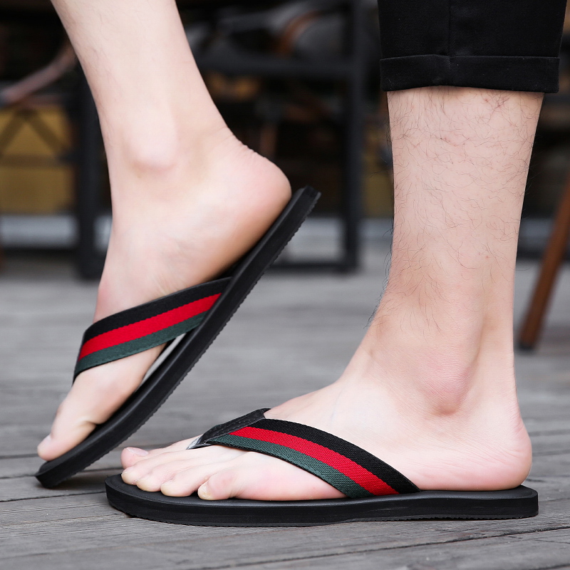 COOLVFATBO Summer Men Flip Flops Comfortable Beach Sandals Shoes for Men Male Slippers Casual Shoes