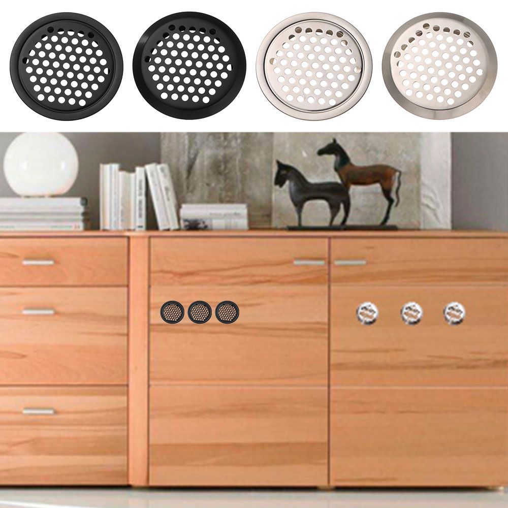Œillet pour chaussures de placard, accessoires de garde-robe, couvercle de ventilation en acier inoxydable, décoration de Grille de ventilateur, ornements de trous