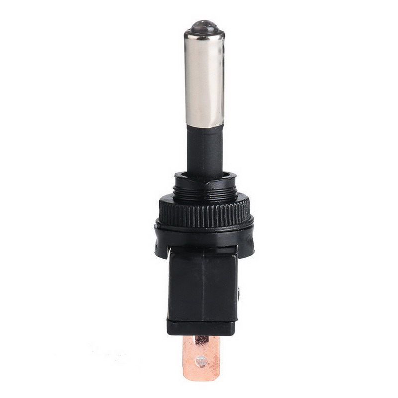 4Pcs 12V 20A Car Auto Blue LED Light Toggle Rocker Switch 3Pin SPST ON/OFF VEQ05 P0.11