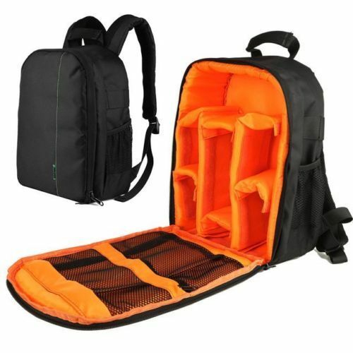 Dslr Camera Tas Rugzak Video Foto Tassen Voor Camera Compact Camera Rugzak 3 Kleuren: Oranje