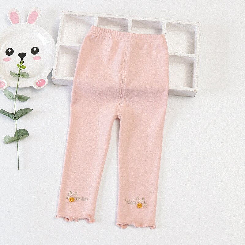 Leggings per ragazze in primavera e in autunno del 2022: Colore rosa