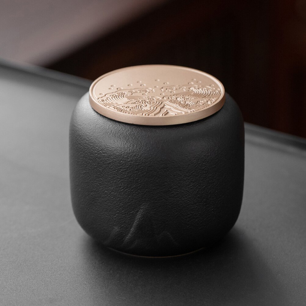 Loose Tea Tin Loose Leaf Tea Canister Tea Storage Container Airtight Tea Canister