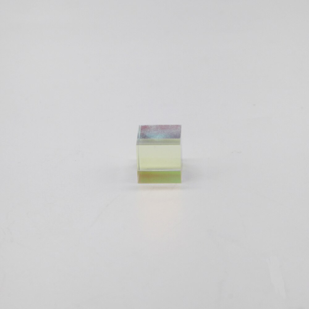 X-Cube Prism Optical Glass 15X15X15mm Refractive Multicolor Experimental Teaching