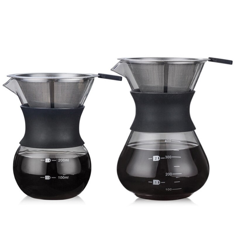 Asayu Japan Keramische Giet Over Koffie Set in Chocoladebruin – Langzame Zettijd Papieren Filterhouder en Druppelaar met 3 Gaten voor Koffie en Thee – Chocoladebruin (2-delige Set
