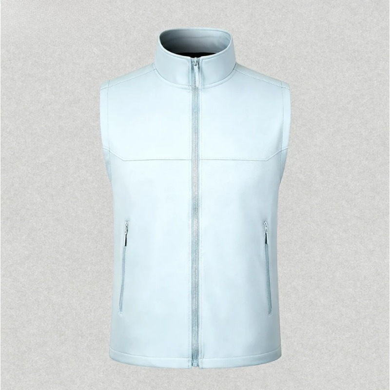 2025 outono e inverno novo colete para homem e mulher, moderno e versátil, colete de alta qualidade sem mangas, colete confortável para homem