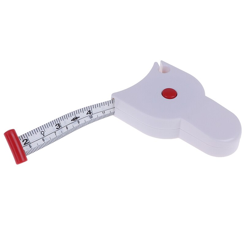 150 Cm/60 Inch Intrekbare Heerser Fitness Nauwkeurige Fitness Schuifmaat Body Taille Borst Armen Benen Meetlint