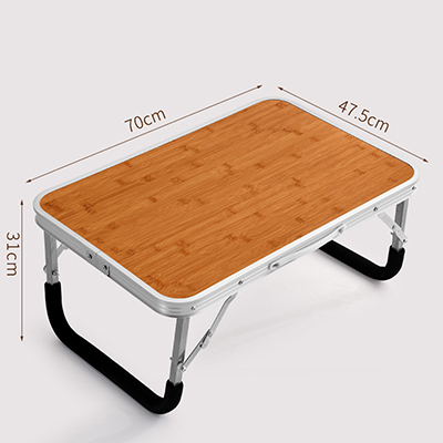 70 x 47.5 x 31cm draagbare opvouwbare laptoptafel ijzeren standaard slaapbank kantoor laptopstandaard bureau computer notebook bedtafel: Hh470900 cs 5