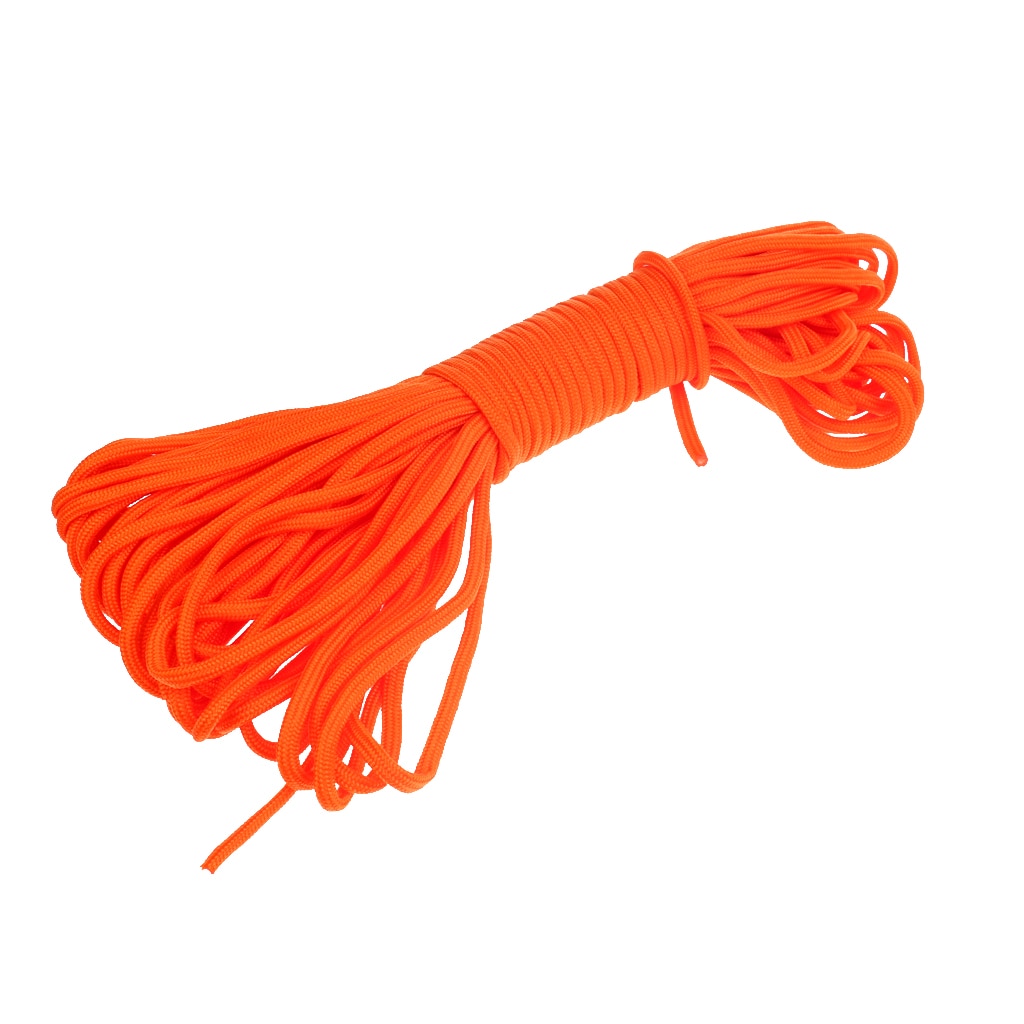 30m sauvetage corde flotteur ligne natation plongée en apnée Kit de sécurité Sports nautiques en plein air produits de sécurité pour bouée de sauvetage radeau Orange