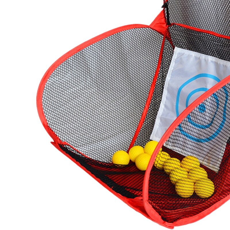 Golf Portable Folding Net Set Ball Net Cutting Rod Practice Net Training Tool Net