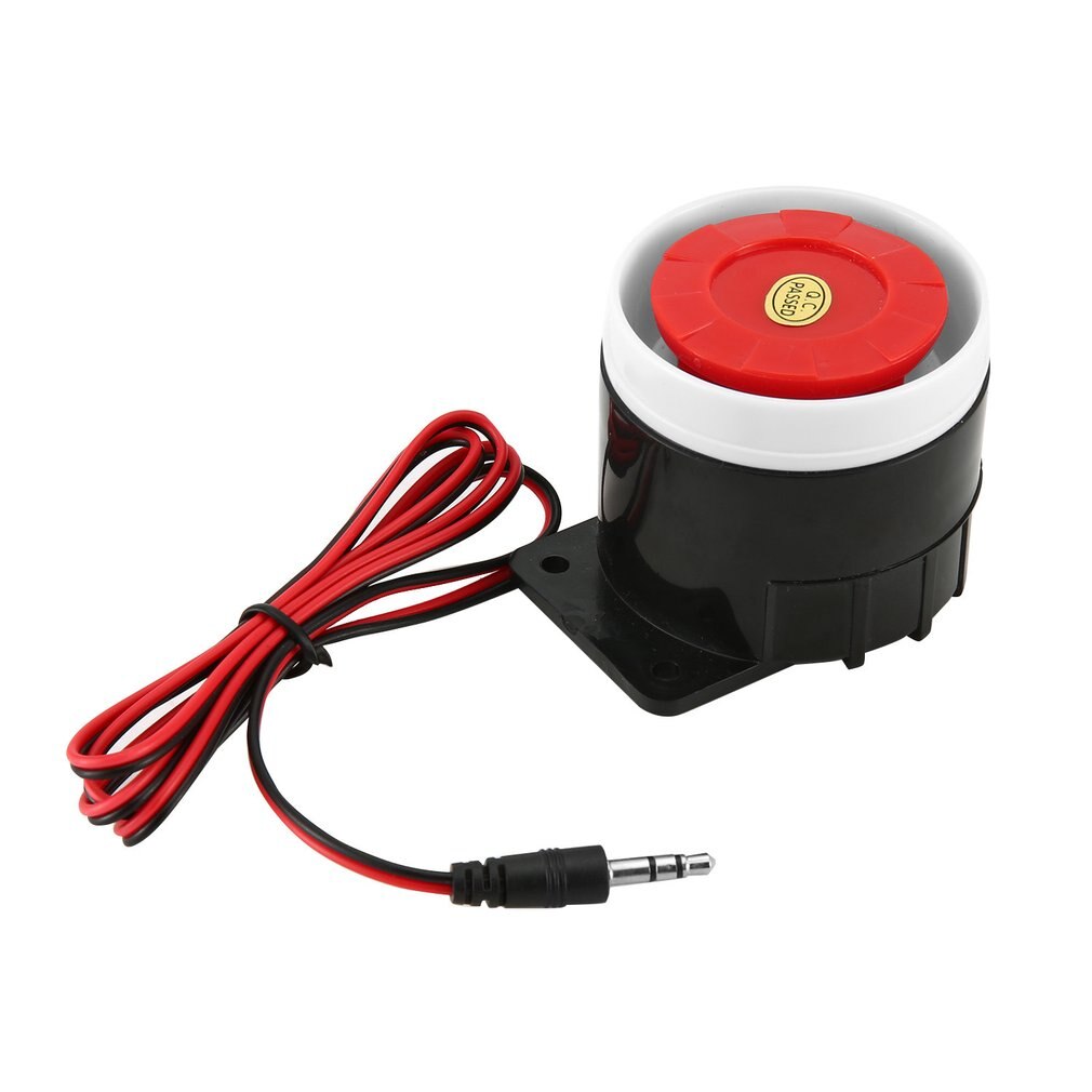 12V Dc Piezo Elektronische Zoemer Siren Beveiliging Hoorn Elektronische Zoemer Siren Beveiliging Hoorn 120 Db Alarm Sirendiscount