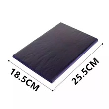 16K Blauw Carbon Papier Dubbelzijdig Blauw 25.5*18.5Cm 100 Stks/pak