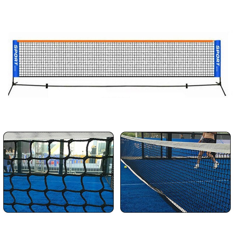 6,1 M * 0,76 M Standard Professionelle Tennis Ausbildung Netz Badminton Netz Außen Tennis Netz Gittergewebe Volleyball Netz ÜSpund