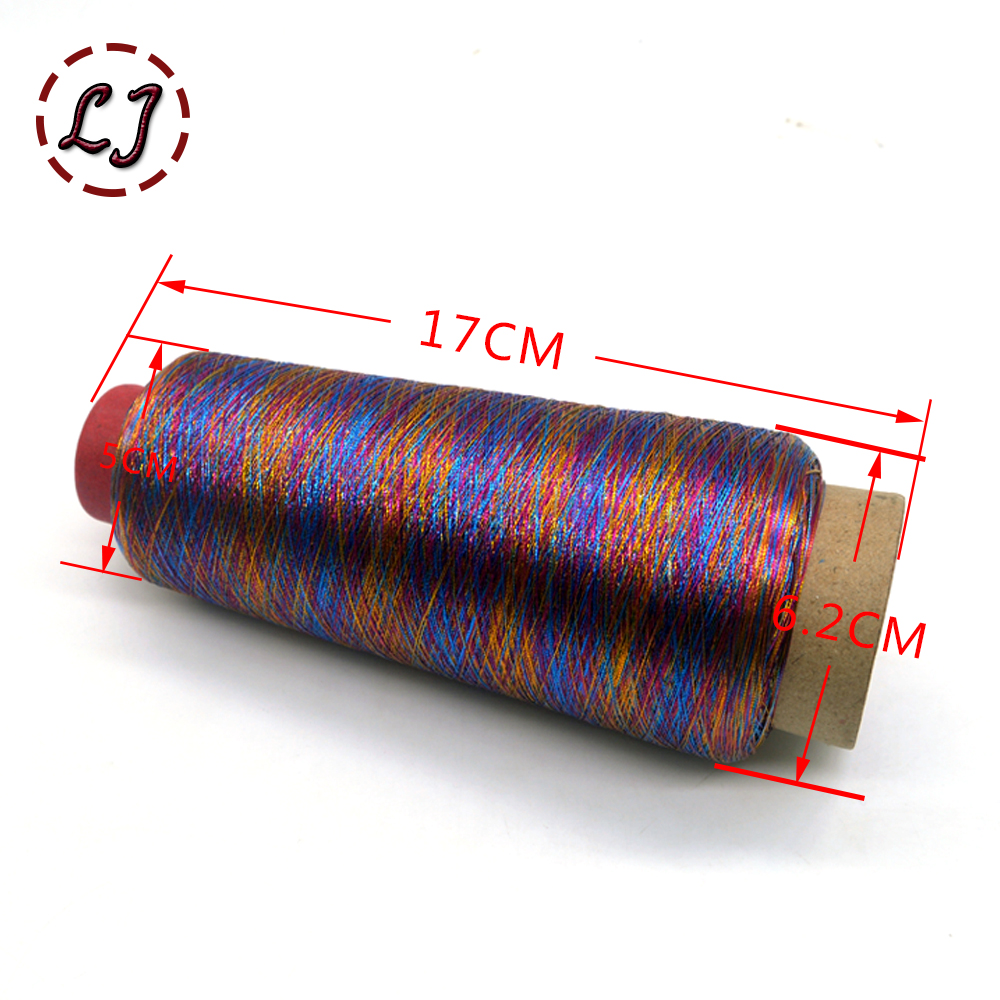 3200M/Roll DMC Metallic Embroidery Crochet Knitting Yarn Cross Stitch Metallic Yarn Threads Sewing accessory diy