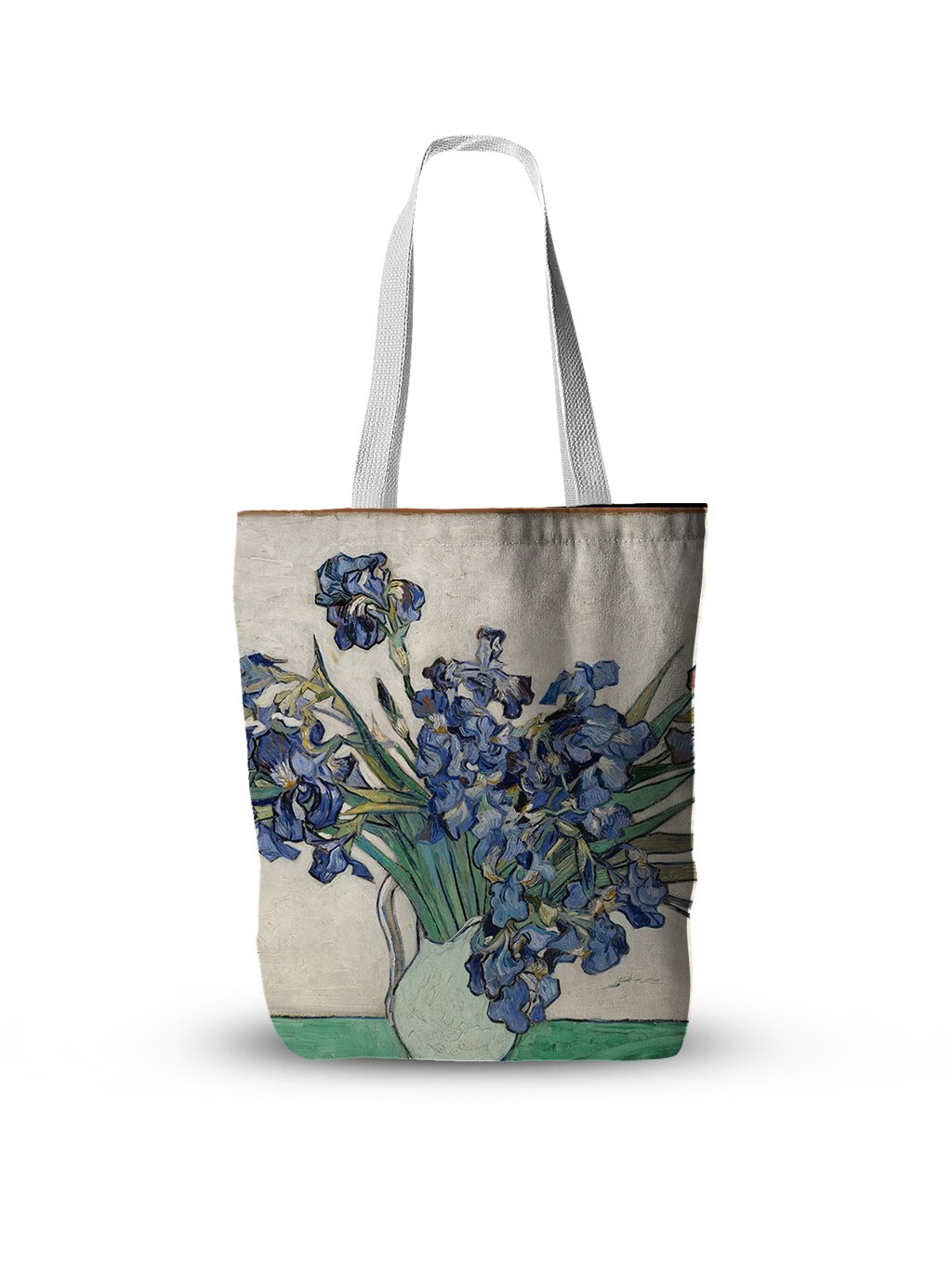 Oil Painting Tote Bag Van Gogh Art Sunflower Iris Canvas Bag Women Casual Shopping Bag Large Capacity Shoulder Bag Girl Handbag: style6